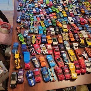 Vintage Multicolor Toy Car Collection